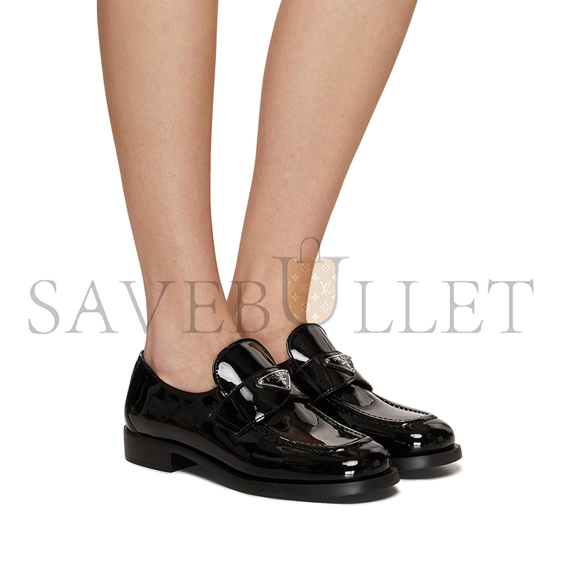PRADA PATENT LEATHER LOAFERS PRADA PATENT LEATHER LOAFERS